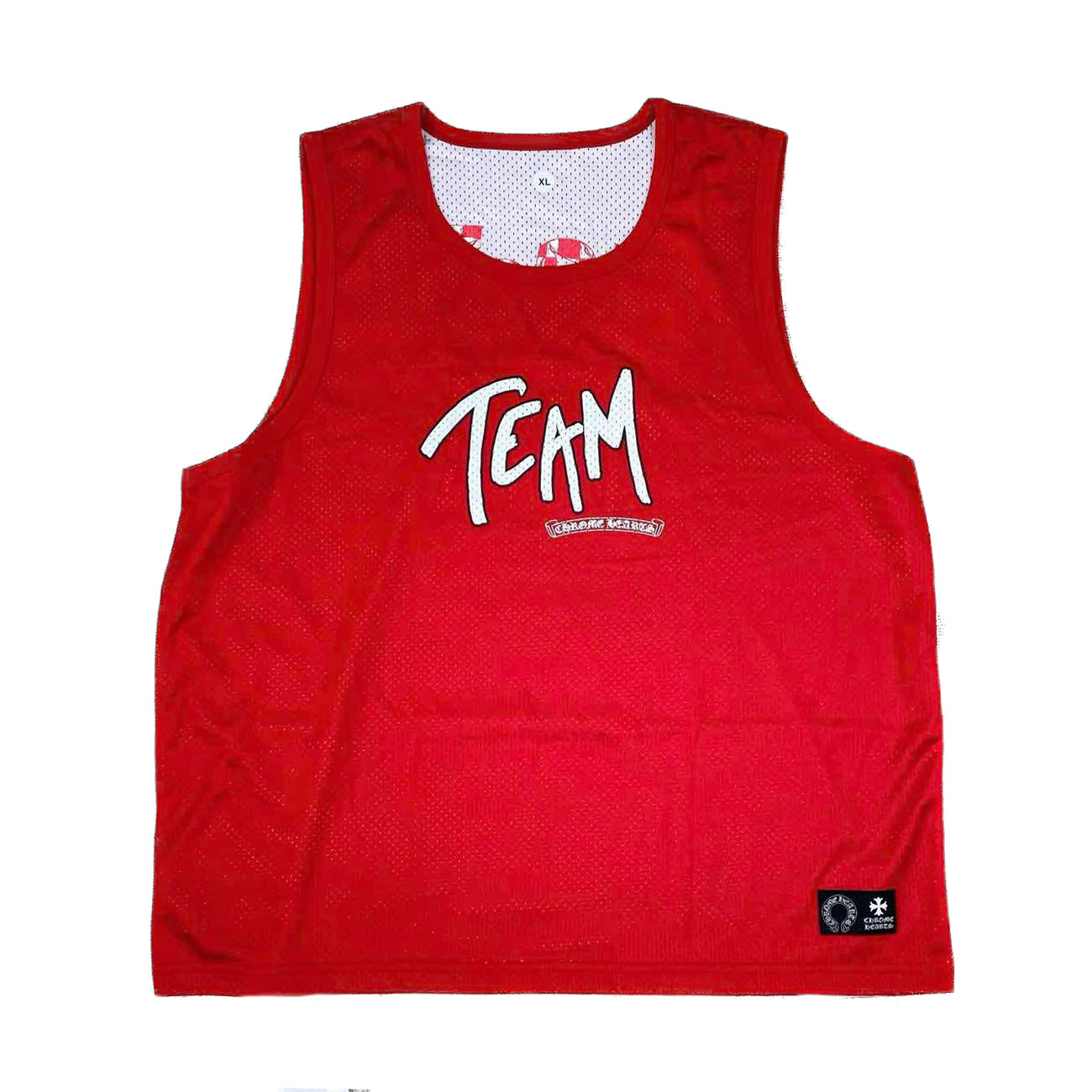 Chrome Hearts 99 Form Matty Boy Mesh Red Jersey (2) - newkick.cc